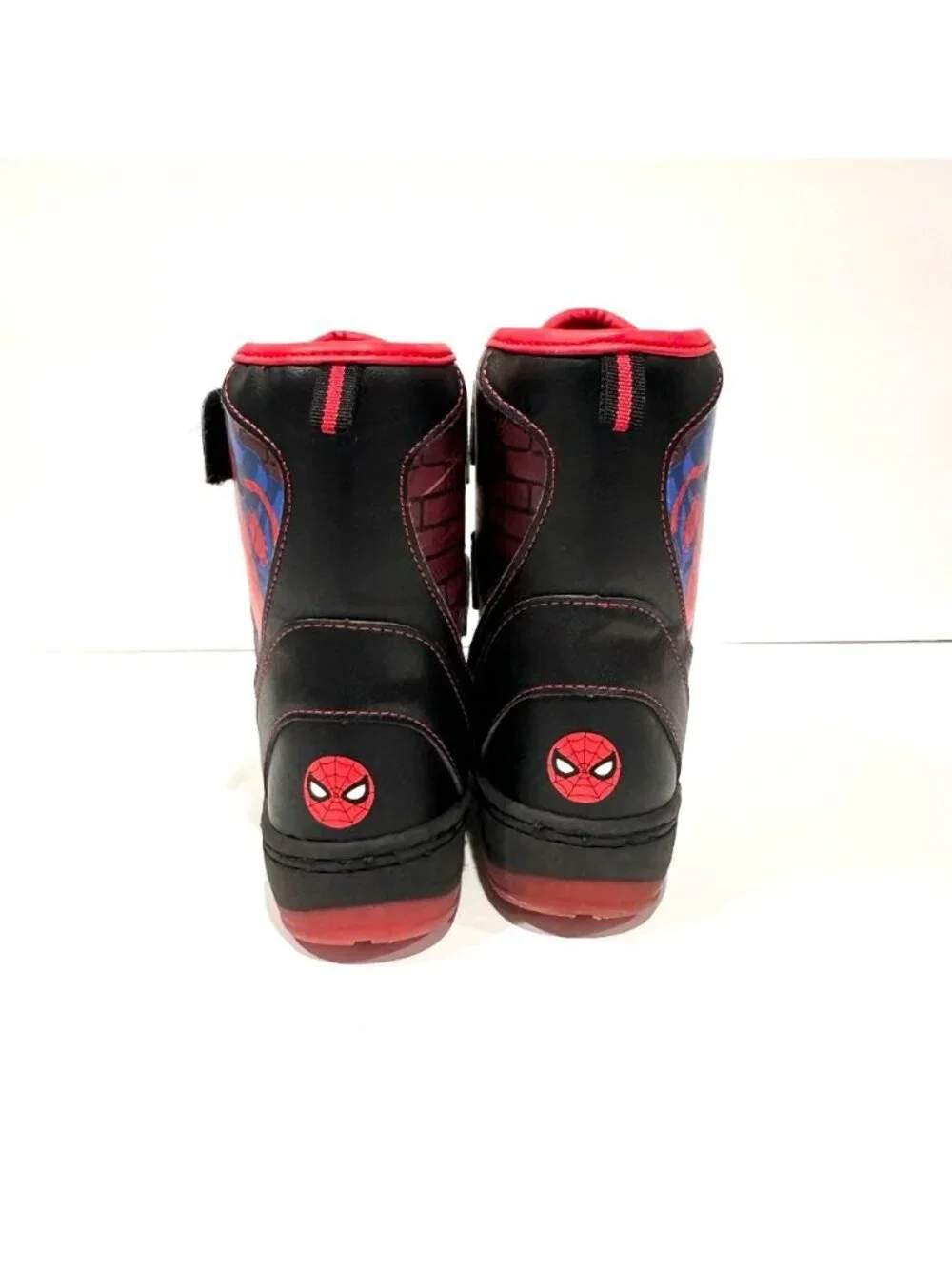 Marvel Spider-Man Light Up Kids Winter Snow Boots